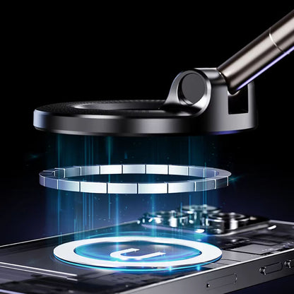 Magnetic Vacuum Car Mount Phone Holder Vacuum Suction Cup Car Phone Stand Universal GPS Navigation Stand for Car Smooth Surfaces